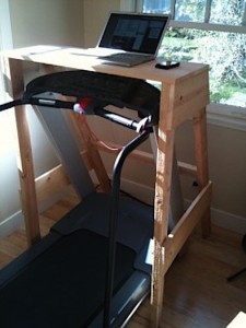 Treadmill Desk Sawhorse