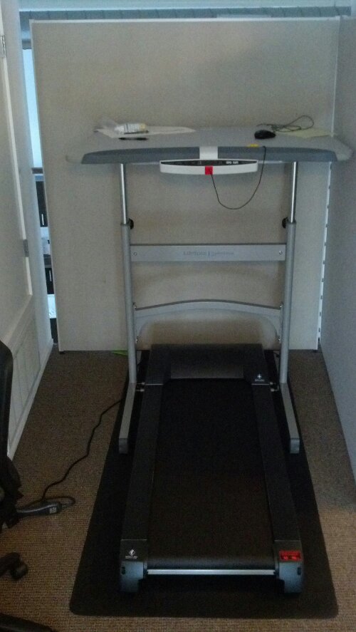 My Lifespan Fitness Treadmill Desk TR1200 DT-S. I love it!