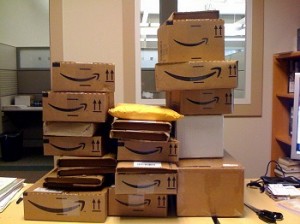 Amazon box packages